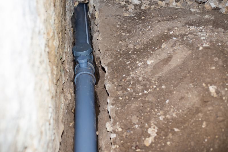 Plumbing Drain Installation detail